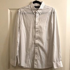 Mens L Nick Graham Slim Fit button down
16-16.5
34-35
100% cotton